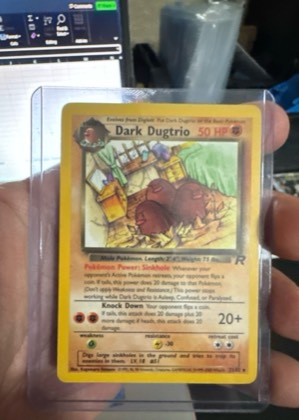 Dark Dugtrio, graded 9.0