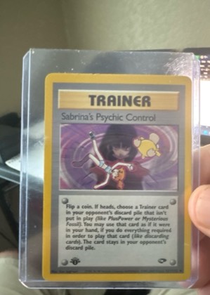 Sabrina's Psychic Control, graded 9.0