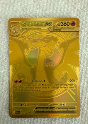 Mega Charizard X ex, graded 9.0