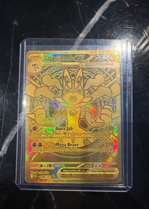 Mega Lucario ex, graded 9.0