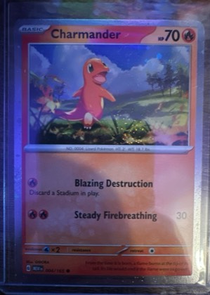 Charmander, graded 8.0