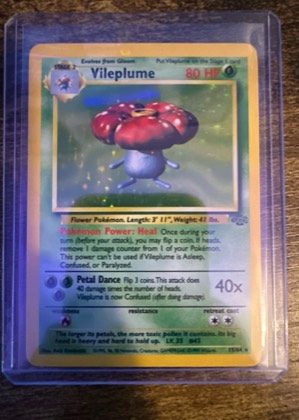 Vileplume, graded 9.0