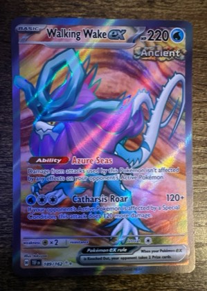 Walking Wake ex, graded 9.0