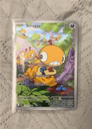 Scraggy, graded 8.5