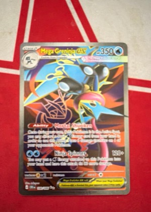 Mega Greninja ex - 100/086 graded 8