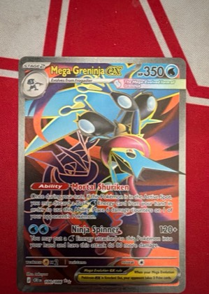 Mega Greninja ex, graded 9.0