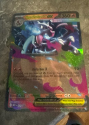 Mega Charizard X ex graded 6 & below