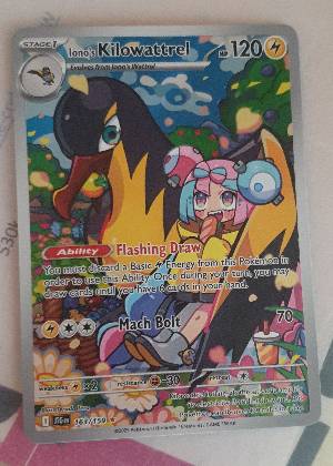 Iono's Kilowattrel - 163/159 graded 9