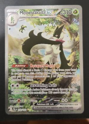 Meowscarada ex, graded 9.0