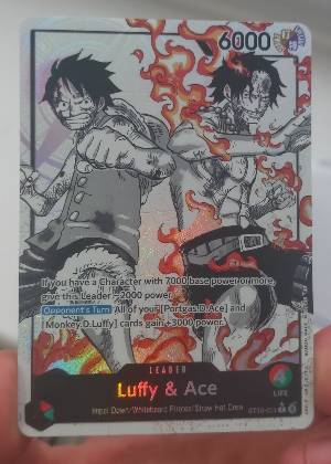 Luffy & Ace, graded 8.5