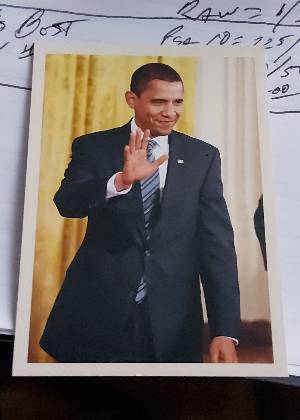 Barack Obama, graded 8.5