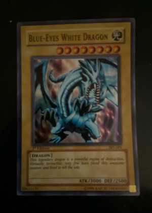 Blue-Eyes White Dragon, graded 7.5