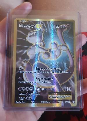 Mewtwo EX (Full Art), graded 9.0