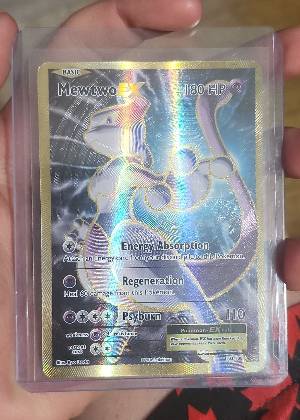 Mewtwo EX (Full Art), graded 9.0