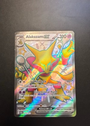 Alakazam ex, graded 9.0