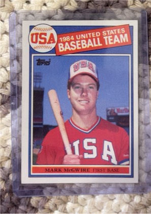 Mark McGwire graded 8