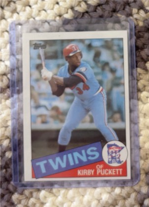 Kirby Puckett graded 8.5