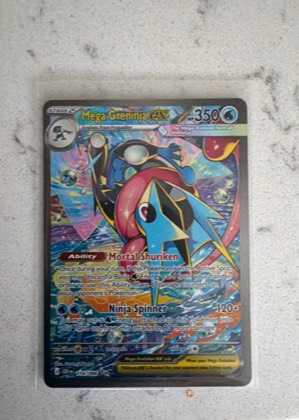 Mega Greninja ex, graded 9.5