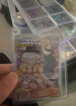 Cynthia & Caitlin (Full Art), graded 9.0