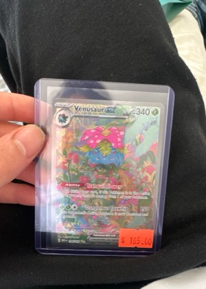 Venusaur ex, graded 7.5