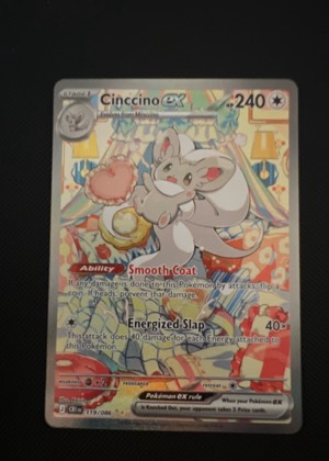 Cinccino ex, graded 9.0