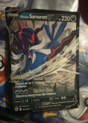 Hisuian Samurott V, graded 7.5