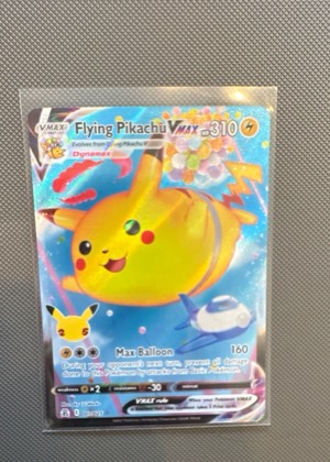 Flying Pikachu VMAX graded 9