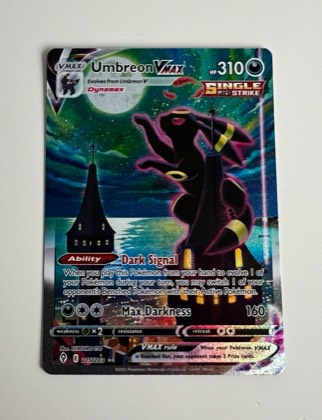 Umbreon VMAX (Alternate Art Secret), graded 9.0