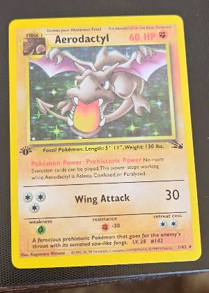 Aerodactyl, graded 9.0