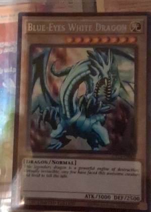 Blue-Eyes White Dragon, graded 7.5
