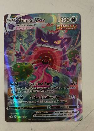 Gengar VMAX (Alternate Art Secret), graded 9.0