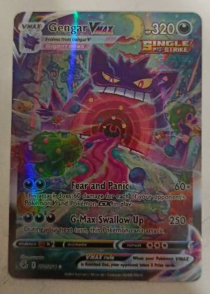 Gengar VMAX (Alternate Art Secret), graded 9.0