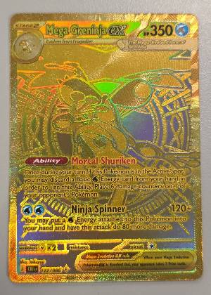 Mega Greninja ex graded 6 & below