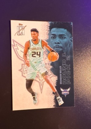 Brandon Miller, graded 8.5
