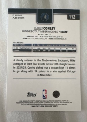 Mike Conley, graded 9.0