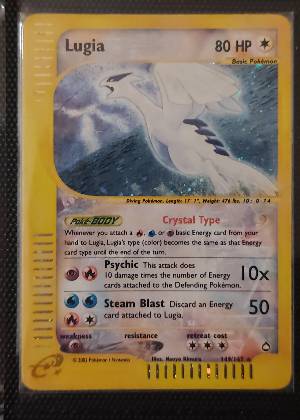 Lugia, graded 9.0