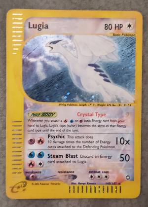 Lugia graded 9