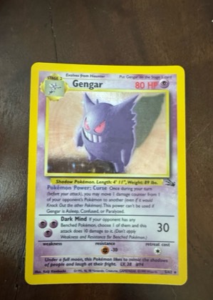Gengar (5), graded 5.0