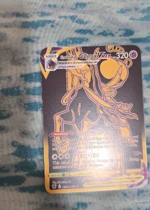 Shadow Rider Calyrex VMAX (Secret), graded 8.5