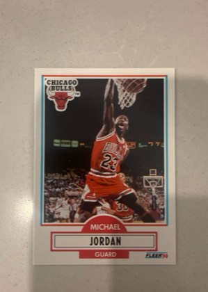 Michael Jordan graded 9