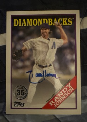 Randy Johnson, graded 8.0