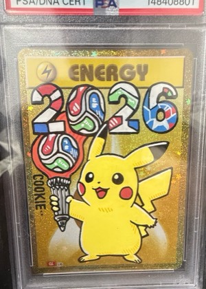 Pikachu, graded 9.5