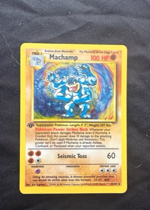 Machamp - 8/102 graded 8