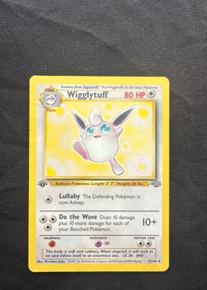 Wigglytuff (32), graded 5.5
