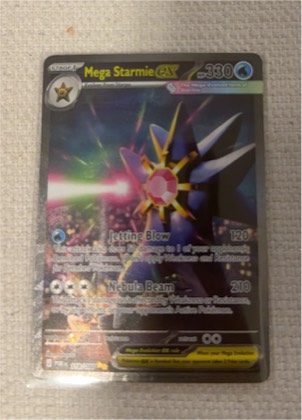 Mega Starmie ex, graded 9.0