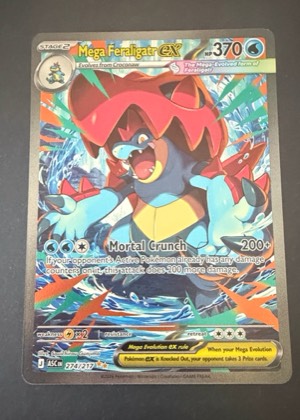 Mega Feraligatr ex, graded 9.0