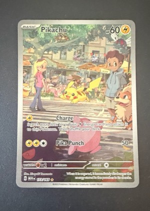 Pikachu, graded 9.0