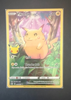Pikachu, graded 9.0