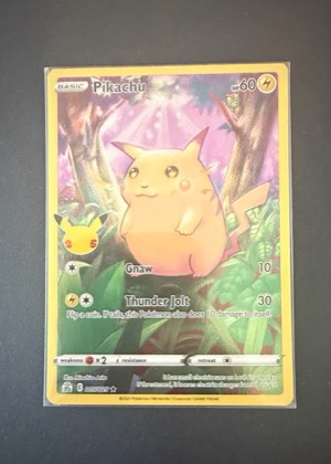 Pikachu, graded 9.0