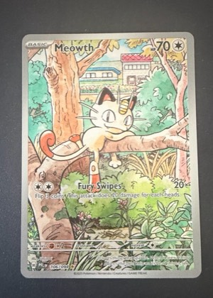 Meowth, graded 9.0